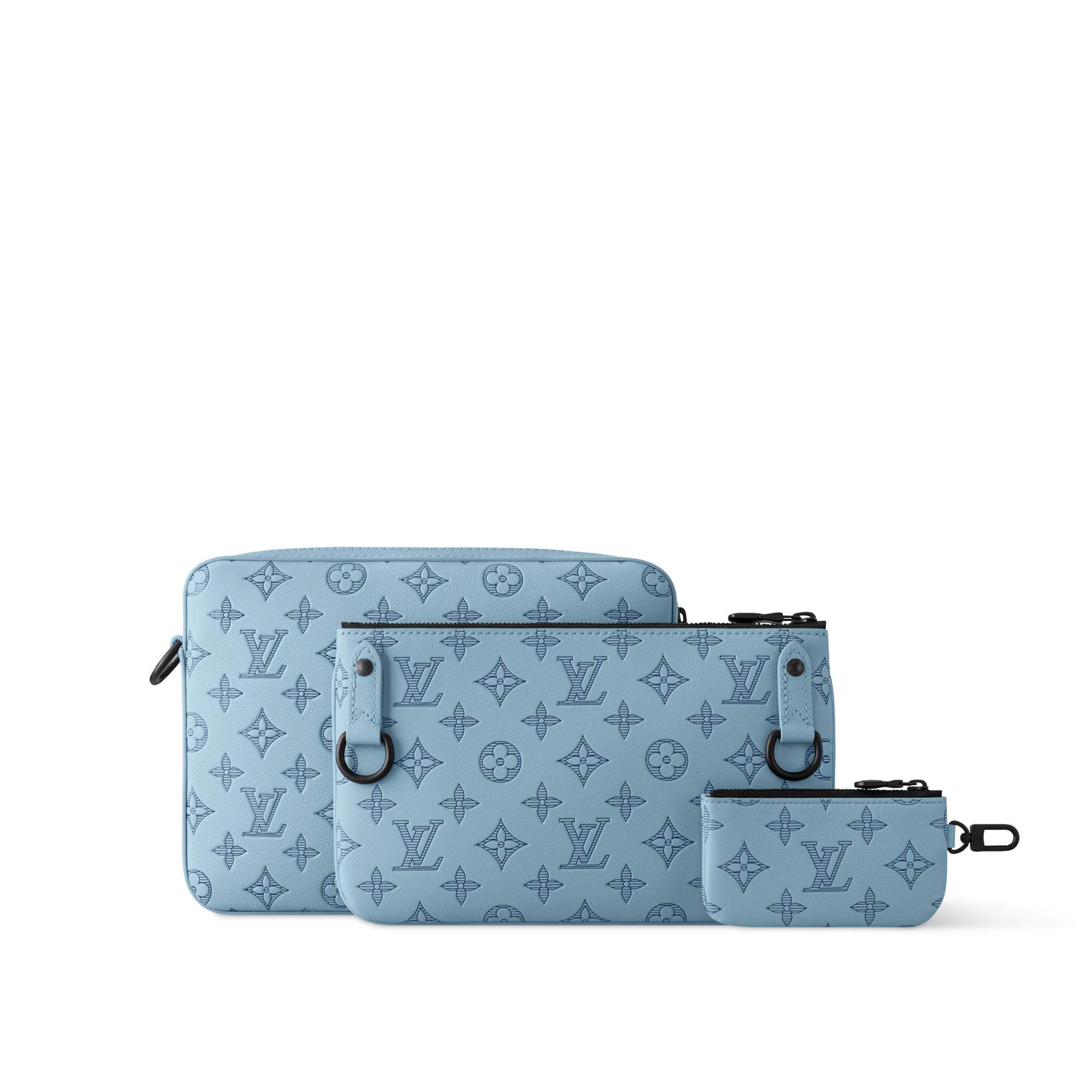 Blue - Bags and Small Leather Goods - Luxury Monogram Signature
